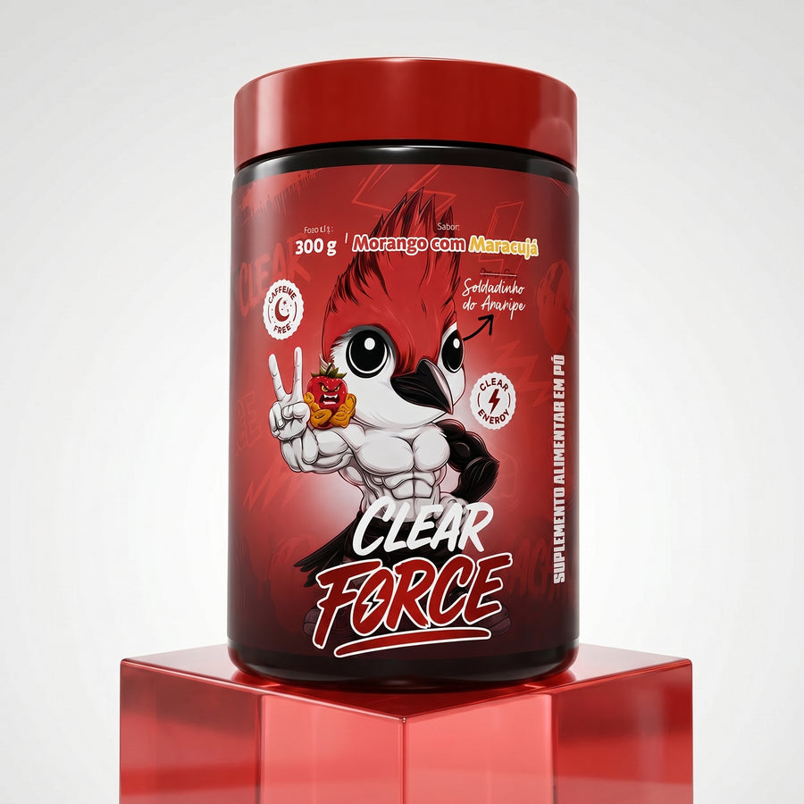 Clear Force — Pré-Treino Sem Cafeína