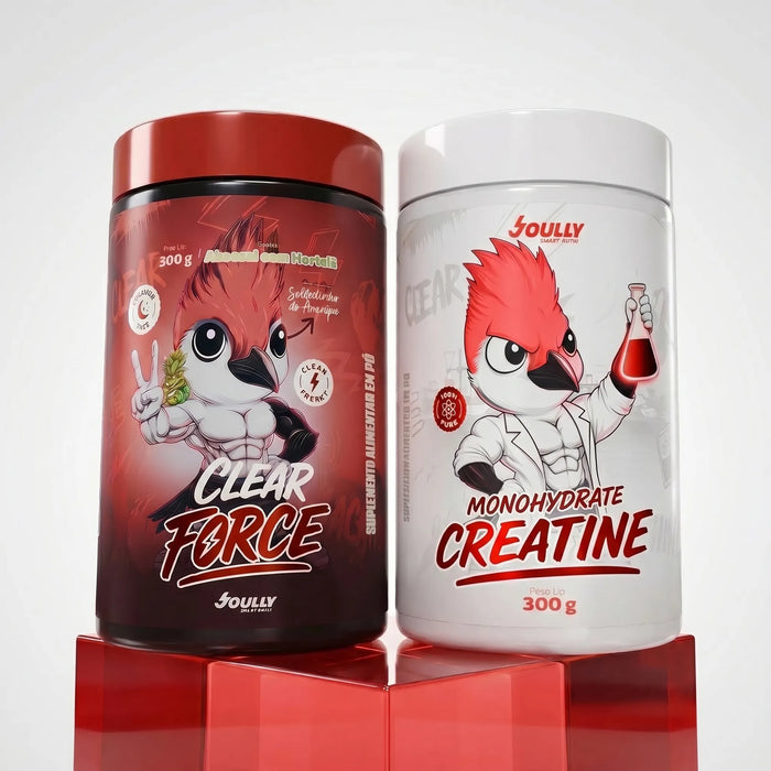 Kit Base + Explosão — Creatina + Clear Force