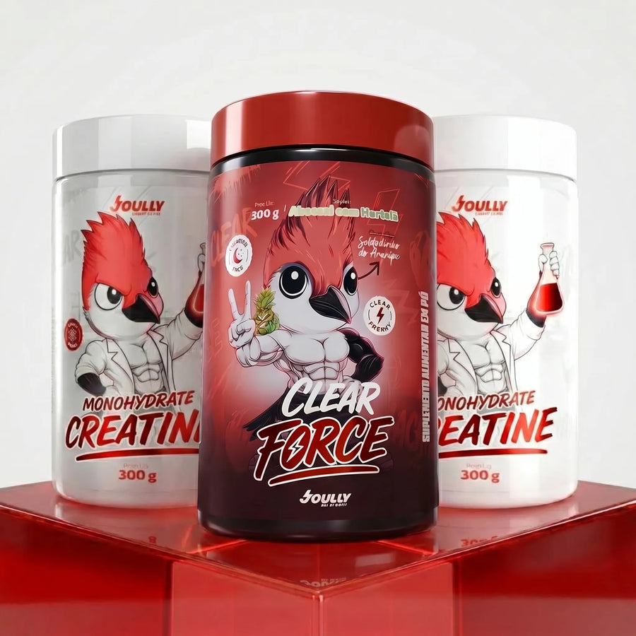 Trio Performance — 2× Creatina + Clear Force