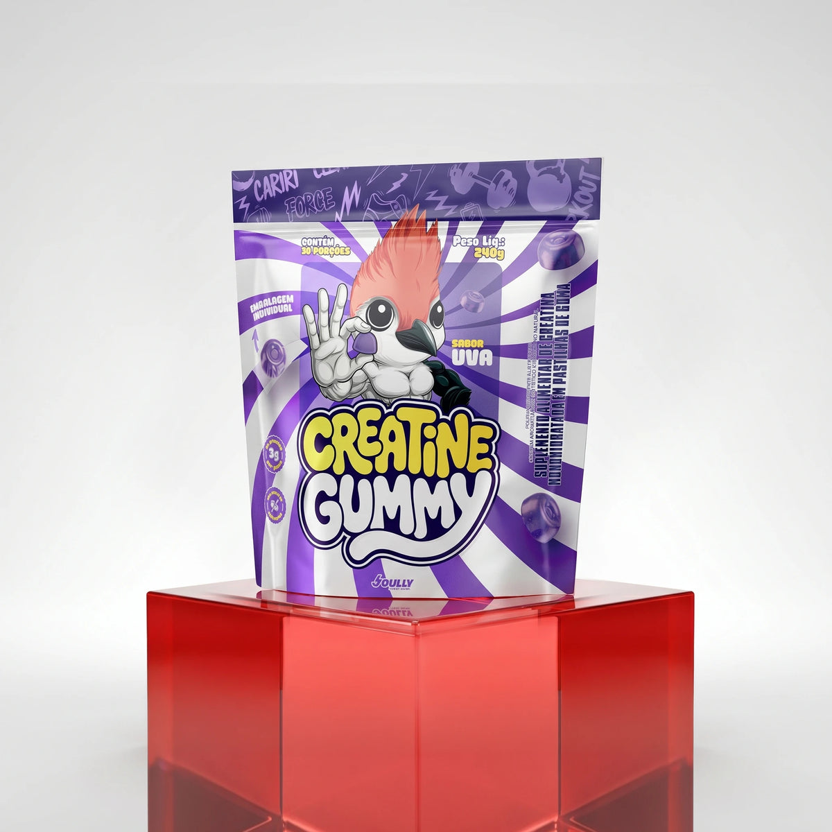 Creatina em Gummy — 3 g por unidade